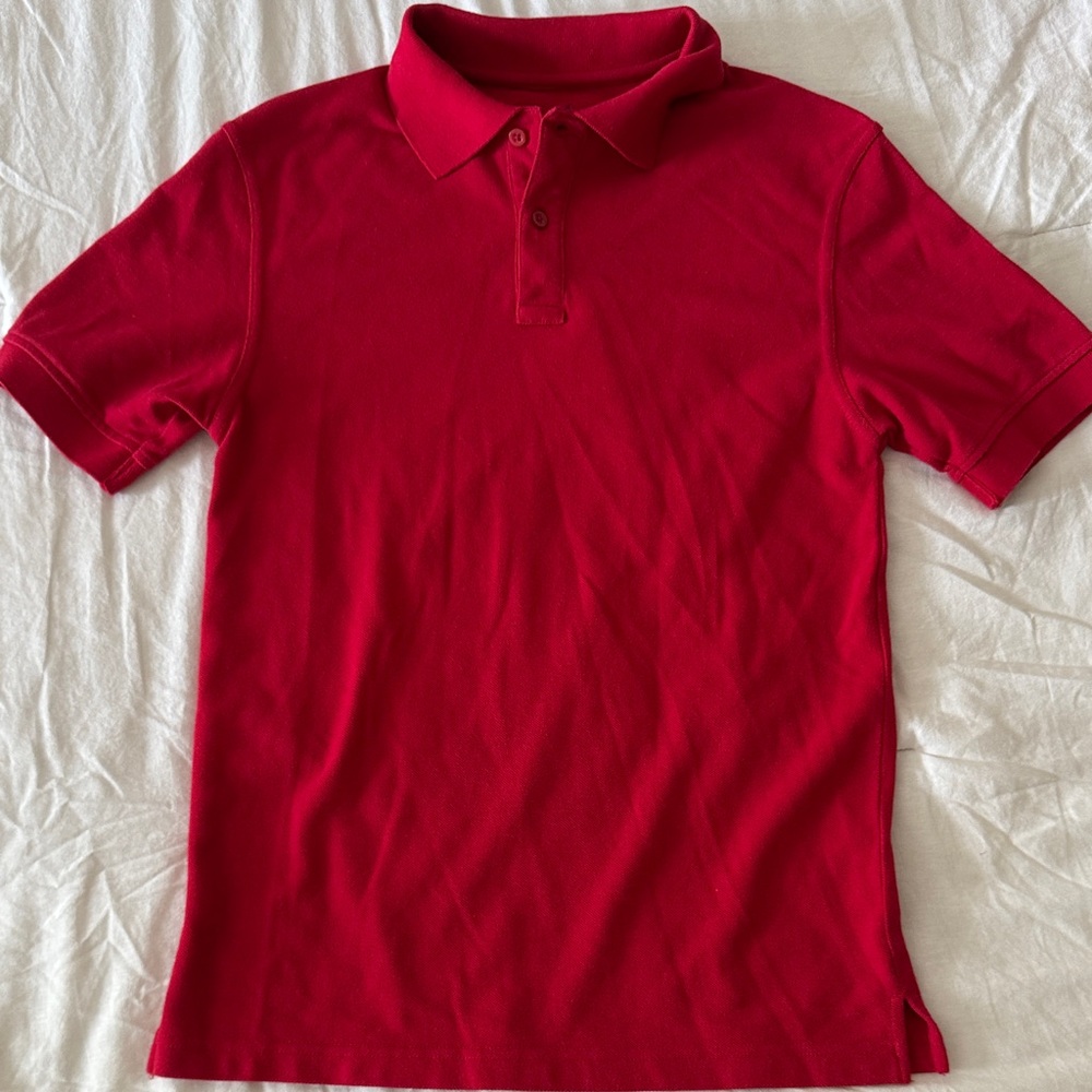 Nautica Vibrant Red Kids Polo Shirt‎